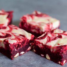 Brownies Red Velvet Cheesecake