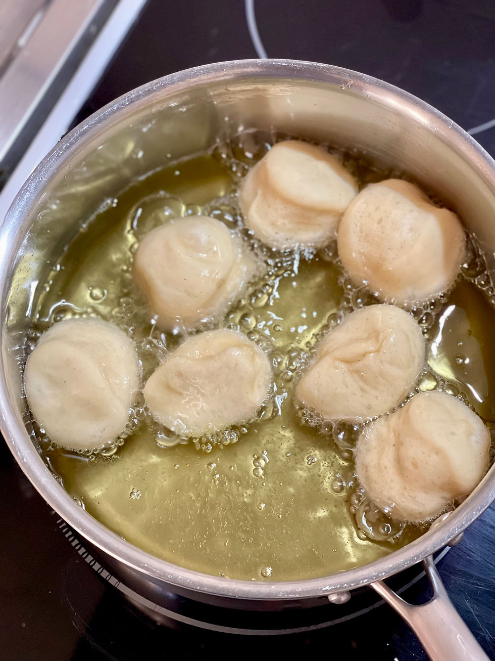 Cuisson des donut holes