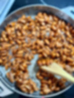 Amandes dans le sirop de sucre