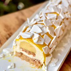 Bûche façon Tarte Citron Meringuée