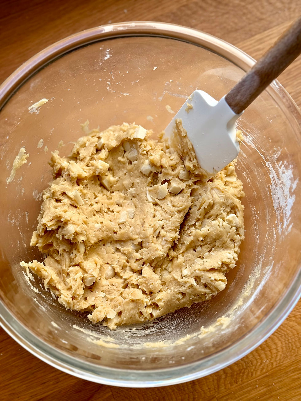 Pâte à Cookies Macadamia Chocolat Blanc