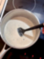 Cuisson du riz au lait