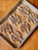 Cookies Cinnamon Roll avec glaçage cream cheese
