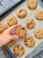 Cookies aux Pépites de Chocolat Noir et Lait et Noix