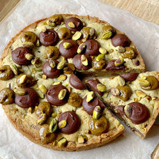 Cookie Pizza Pistache Chocolat au Lait