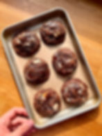 Cookies Chocolat, Tahini et Halva