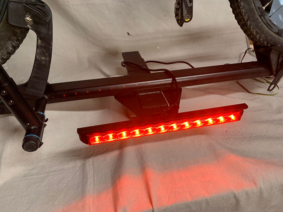 Thumbnail: RockyMounts MonoRail & BackStage - 16"  Single Bike Rack Light