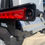 Thumbnail: Kody Tech Bike Rack Light (light bar) installed on a Thule EasyFold bike rack.