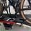 Thumbnail: Kody Tech Bike Rack Light (light bar) installed on a Thule EasyFold bike rack an mounted on a Toyota Sienna, angled view.