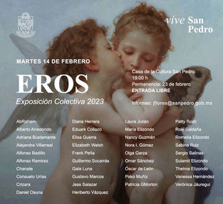 Invitación exposición EROS