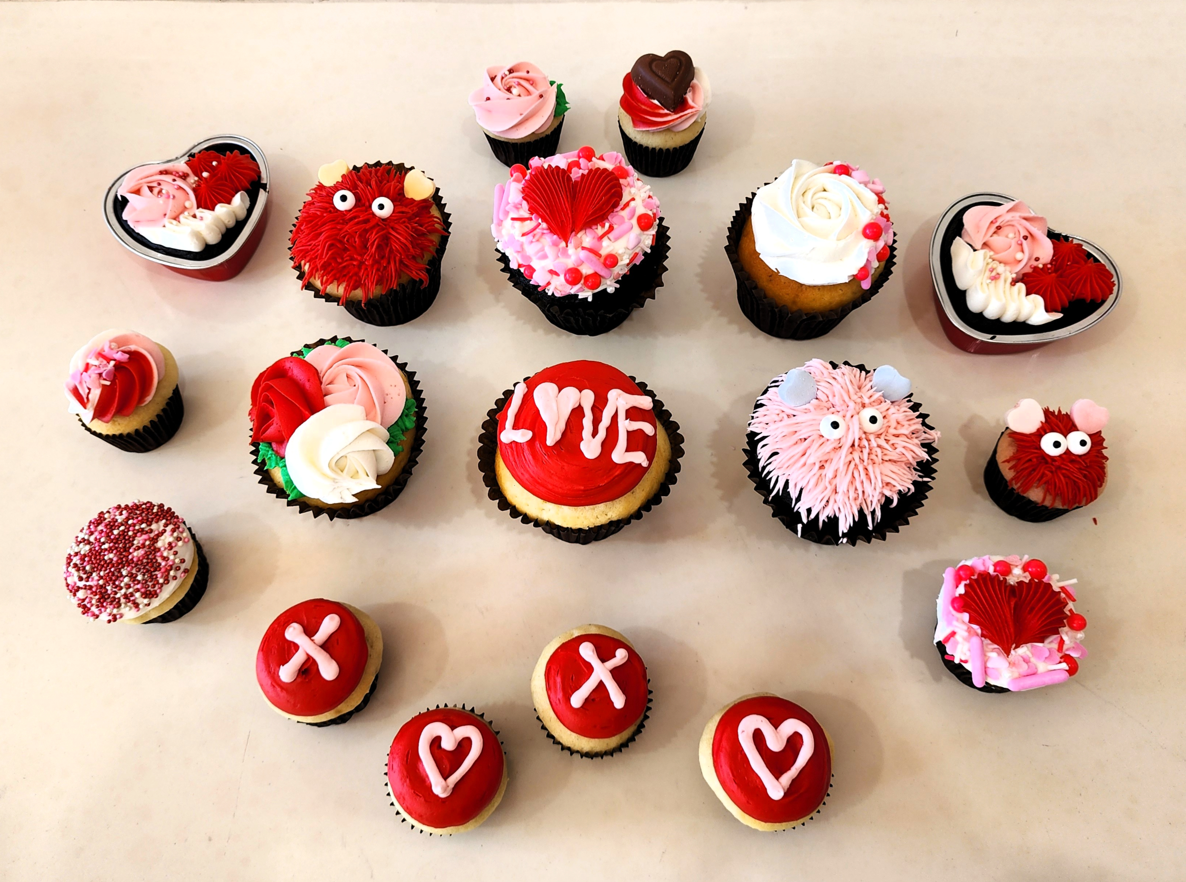 Arranged Food and Objects