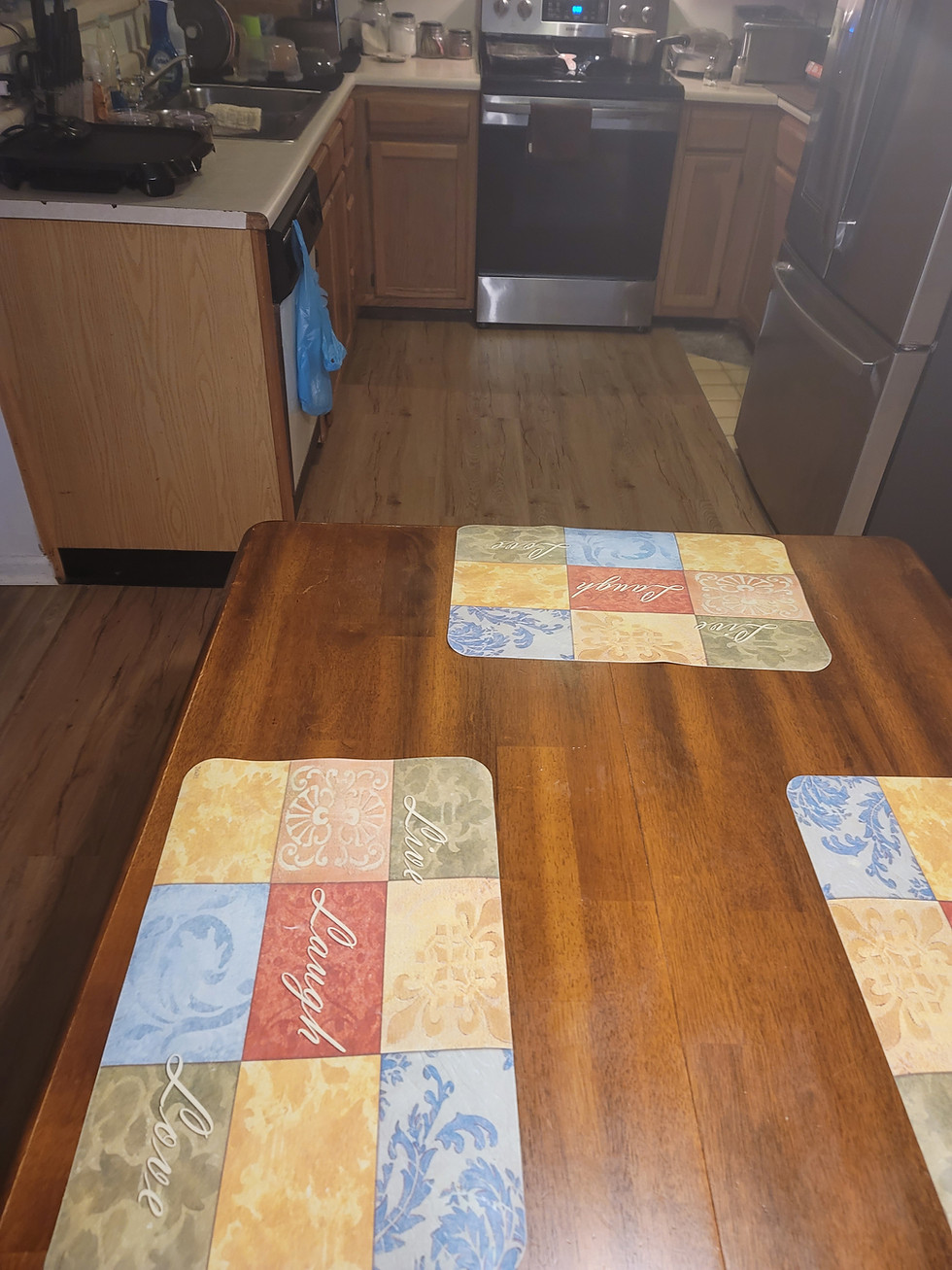 Thumbnail: Kitchen New LVP Flooring