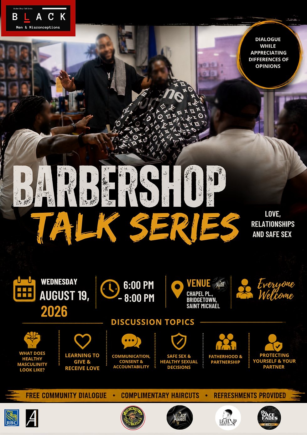 Barbershop Talk Series
