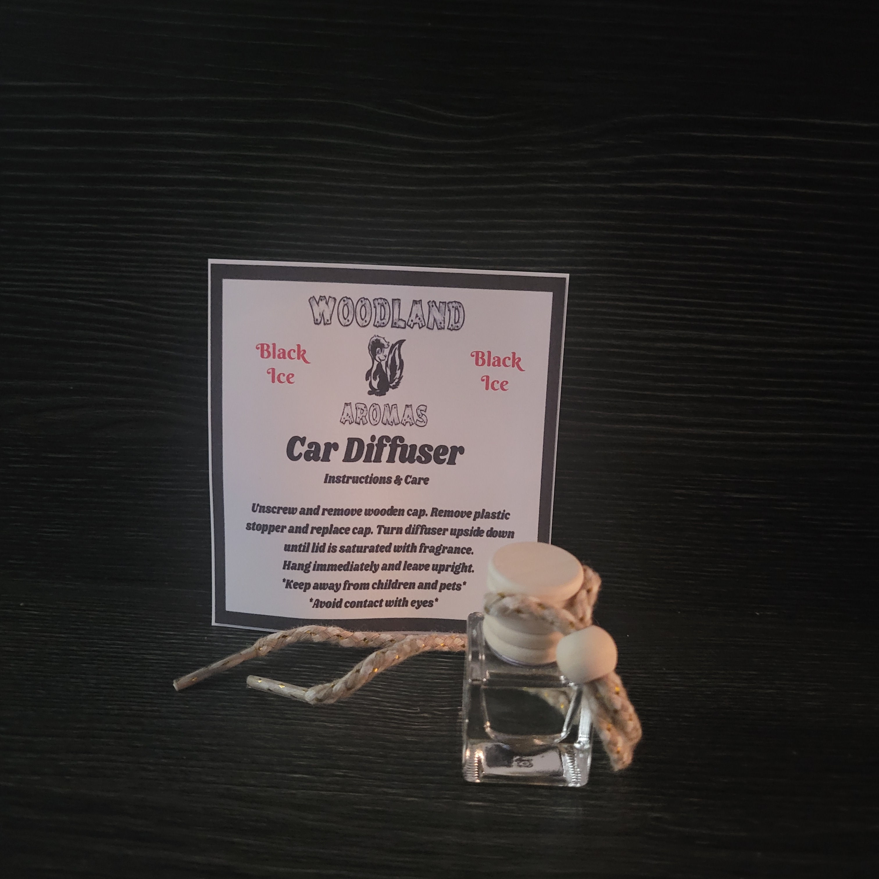 Black Ice Car Diffuser