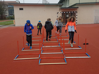 Samstag-Training der Leichtathleten