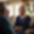 care manager speaking with senior couple