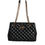 Thumbnail: Black Quilted Nappa Leather Shoulder Chain Strap Bag