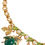 Thumbnail: Gold Brass Crystal Bug Charm Pendant Statement Necklace