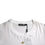 Thumbnail: White Logo Cotton Round Neck Short Sleeves T-shirt