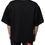 Thumbnail: Black Polyester Necklace Embellished T-shirt
