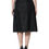 Thumbnail: Black Viscose High Waist Pencil Cut Skirt