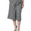 Thumbnail: Black White Houndstooth Cropped Wide Leg Pants