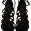 Thumbnail: Black Suede Ankle Strap Stiletto Shoes