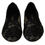 Thumbnail: Black Floral Lace Loafers Flats Shoes