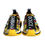 Thumbnail: Yellow Sorrento Crystals Sneakers Womens Shoes