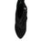Thumbnail: Black Suede Leather Mid Calf Boots Shoes