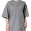 Thumbnail: Gray Cotton Blend Embellished Tee T-shirt
