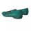 Thumbnail: Green Taormina Lace Slip On Flats Shoes