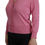 Thumbnail: Pink 100% Silk Button Down Cardigan Sweater