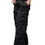 Thumbnail: Black Quilted High Waist Women Boot Cut Pants