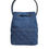 Thumbnail: Blue Quilted Denim Leather Crossbody Shoulder Bag