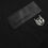Thumbnail: Black Logo Patch Cotton Crew Neck T-shirt