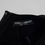 Thumbnail: Black Long Sleeves A-line Mini Cotton Dress