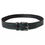 Thumbnail: Black Green Leather Silver Metal Buckle Belt