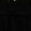Thumbnail: Black Mesh Pleated Mini Silk Blend Dress