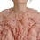 Thumbnail: Pink Ruffles Long Sleeves Pullover Sweater