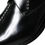 Thumbnail: Black Leather Crystal Dress Formal Shoes