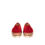 Thumbnail: Red Suede Leather Flat Shoe
