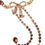 Thumbnail: Gold Tone Brass Crystal Embellished Waist Chain Belt