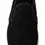 Thumbnail: Black Lace Leather Logo Flat Slip-On Sneakers