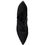 Thumbnail: Black Tulle Stretch Boots Pumps Shoes