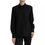 Thumbnail: Black Cotton Collared Formal Dress Shirt Top