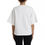 Thumbnail: White Cotton Black HOT Crystal Top T-shirt