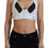 Thumbnail: White Viscose Sleeveless Cropped Bustier Top