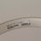 Thumbnail: White Leather Gold Logo Engraved Metal Buckle Belt