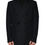 Thumbnail: Black Linen Double Breasted Dress Blazer